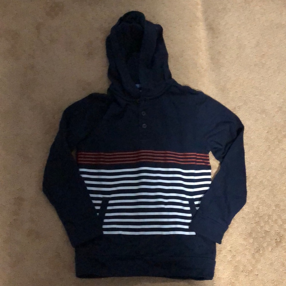 NWOT! Boys Old Navy button down Hoodie Sweatshirt